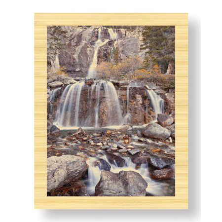 Donald Paulson Limited Edition Ready to Hang Giclee on Sustainable Bamboo: "Tangle Falls I"