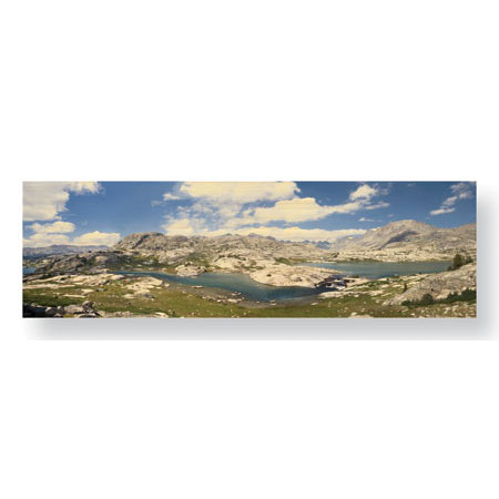 Donald Paulson Limited Edition Ready to Hang Giclee on Sustainable Bamboo: "Wind River Range Basin"