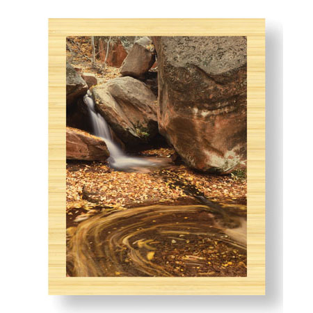 Donald Paulson Limited Edition Ready to Hang Giclee on Sustainable Bamboo: "Zion National Park II"