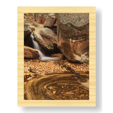 Donald Paulson Limited Edition Ready to Hang Giclee on Sustainable Bamboo: "Zion National Park II"