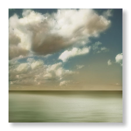 Donna Geissler Limited Edition Ready to Hang Giclee on Brushed Aluminum: "My Earth No. 2"