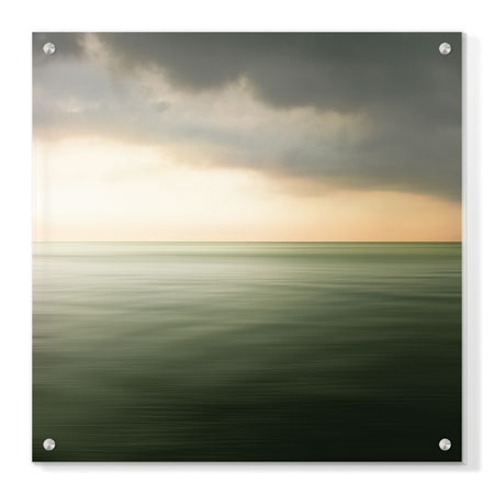 Donna Geissler Limited Edition Ready to Hang Giclee on Clear Acrylic: "My Earth No. 4"