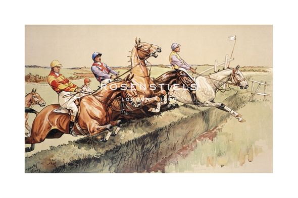 Dorothy Hardy Hand Numbered Limited Edition Print on Paper :"The Grey Leads"