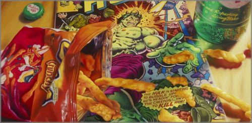 Doug Bloodworth limited edition giclée on canvas:"Cheetos"
