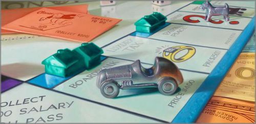 Doug Bloodworth limited edition giclée on canvas:"Monopoly"