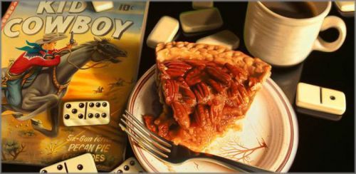 Doug Bloodworth limited edition gicl&eacute;e on canvas:"Pecan Pie"