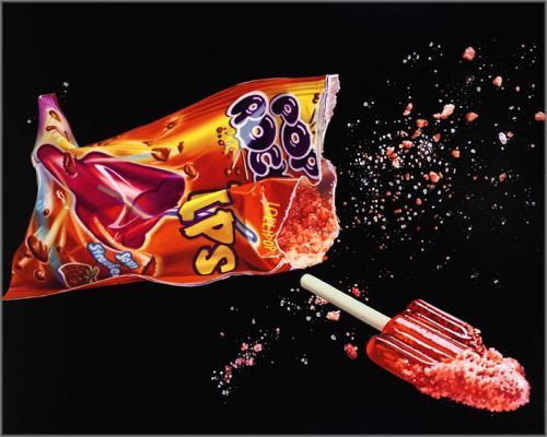Doug Bloodworth limited edition gicl&eacute;e on canvas:"Pop Rocks"