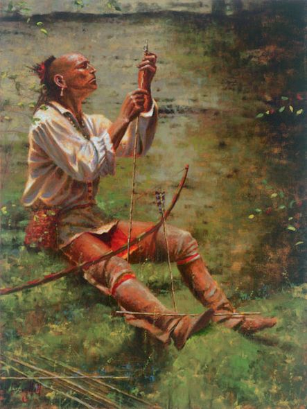 Doug Hall Artist Hand Signed Limted Edition Giclee Canvas:"The Finishing Touch"