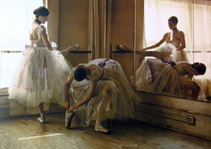 Douglas Hofmann Hand Signed Publisher Proof Lithograph:"Dress Rehearsal"