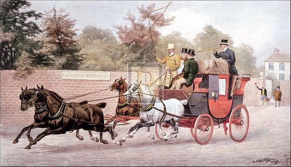 E.A.S. Douglas Artist Hand Colored Copper Plate Printed Atelier Print:"Just too Late"