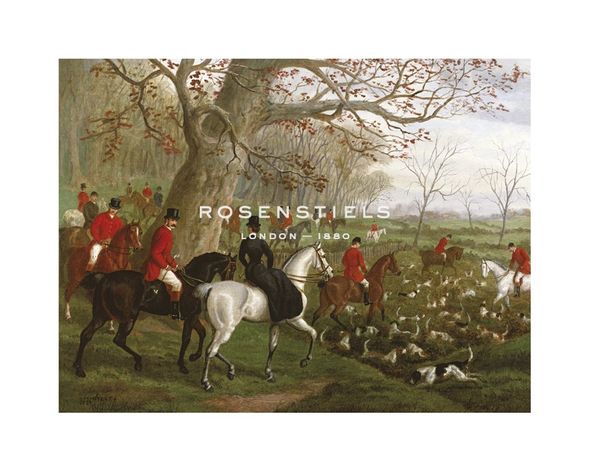E B Herberte Hand Numbered Limited Edition Print on Paper :"Moving Off"