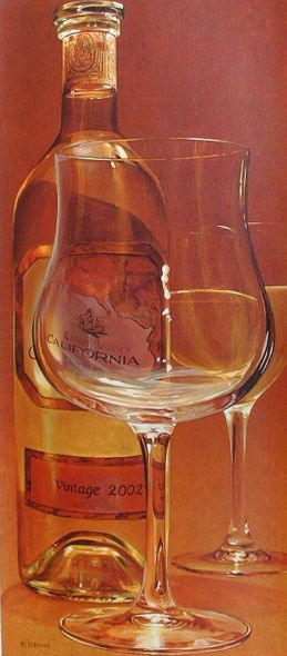 E. Denis Hand Signed and Numbered Limited Edition Giclee on Canvas: " Summer "