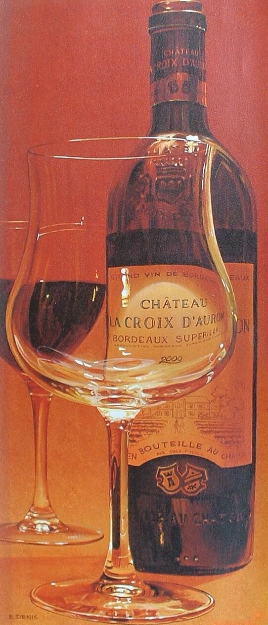 E. Denis Hand Signed and Numbered Limited Edition Giclee on Canvas: " Winter "