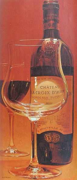 E. Denis Hand Signed and Numbered Limited Edition Giclee on Canvas: " Winter "