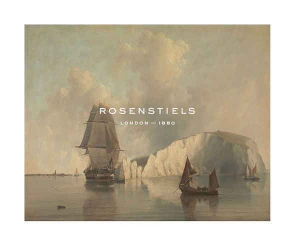 E.W. Cooke Hand Numbered Limited Edition Print on Paper :"Off the Needles, Isle of Wight"