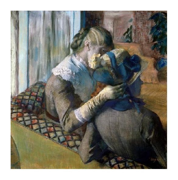 Edgar Degas Fine Art Open Edition Gicl&eacute;e:"At the Milliner's"