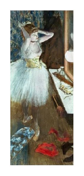Edgar Degas Fine Art Open Edition Gicl&eacute;e:"Dancer in Her Dressing Room"