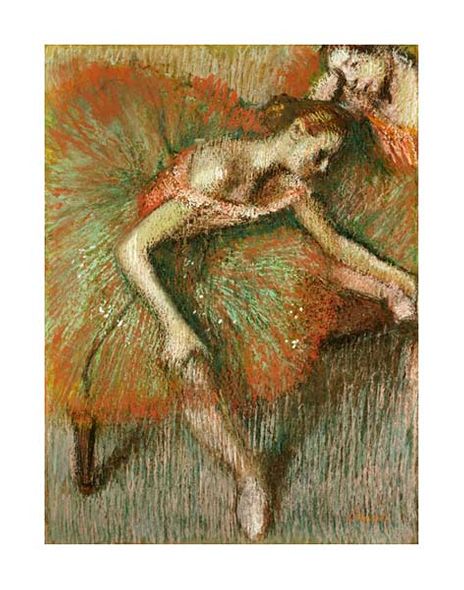 Edgar Degas Fine Art Open Edition Gicl&eacute;e:"Dancers"