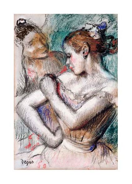 Edgar Degas Fine Art Open Edition Gicl&eacute;e:"Dancers"