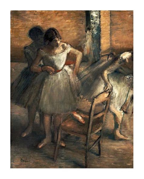 Edgar Degas Fine Art Open Edition Gicl&eacute;e:"Dancers"