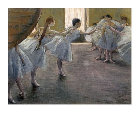 Edgar Degas Fine Art Open Edition Gicl&eacute;e:"Dancers at the Rehearsal"