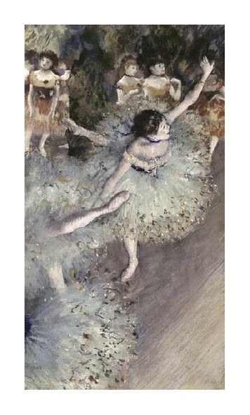Edgar Degas Fine Art Open Edition Giclée:"Danseuse Basculant - Danseuse Verte"
