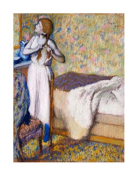 Edgar Degas Fine Art Open Edition Gicl&eacute;e:"Morning Toilet"