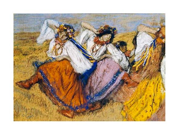 Edgar Degas Fine Art Open Edition Gicl&eacute;e:"Russian Dancers"