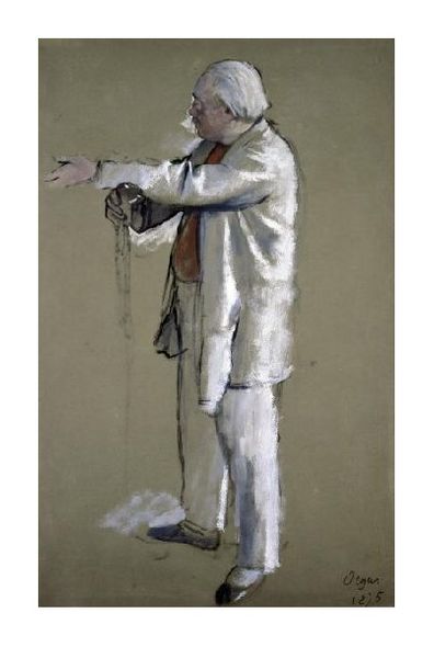 Edgar Degas Fine Art Open Edition Gicl&eacute;e:"The Ballet Master"