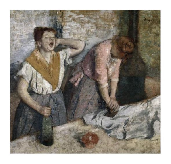 Edgar Degas Fine Art Open Edition Gicl&eacute;e:"The Ironers"