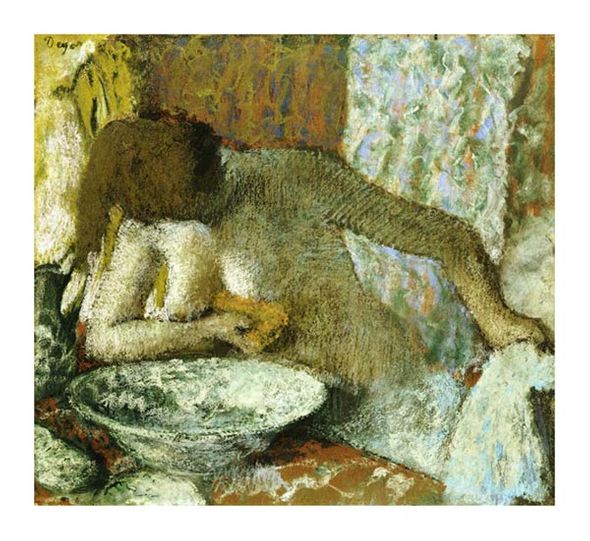 Edgar Degas Fine Art Open Edition Gicl&eacute;e:"Woman at Her Toilet"