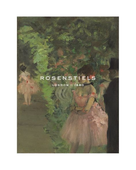 Edgar Degas Hand Numbered Limited Edition Print on Paper :"Dancers Backstage, 1876-1883"
