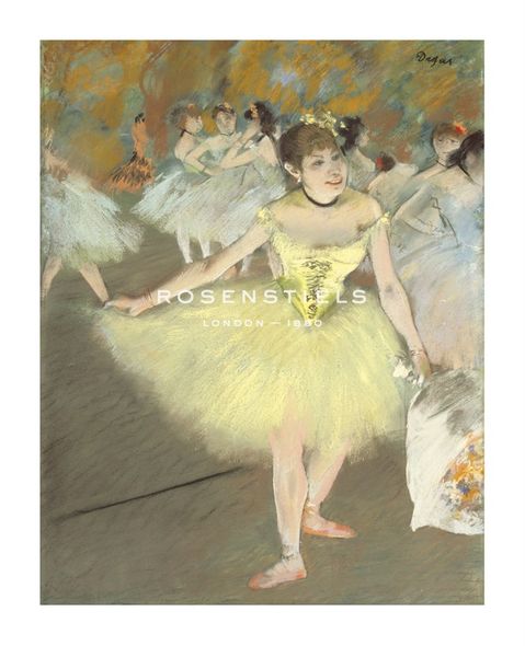 Edgar Degas Hand Numbered Limited Edition Print on Paper :"Sur la Scene"