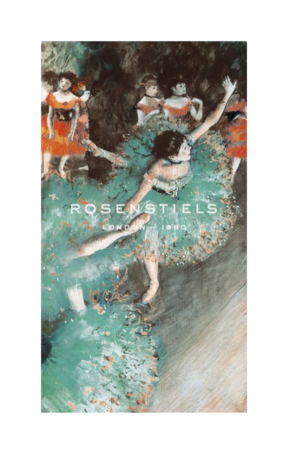 Edgar Degas Hand Numbered Limited Edition Print on Paper :"Swaying Dancer, 1877-79"