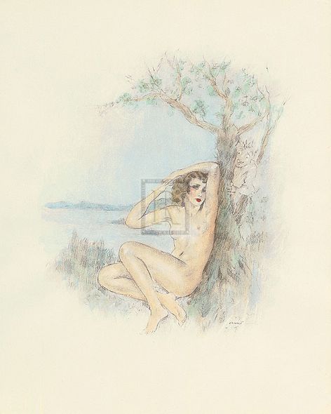 Edouard Chimot Hand Numbered Limited Edition Print on Paper :"A Midsummer Night's Dream Act II"