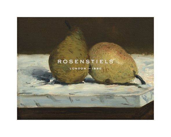 Edouard Manet Hand Numbered Limited Edition Print on Paper :"Pear, 1880"