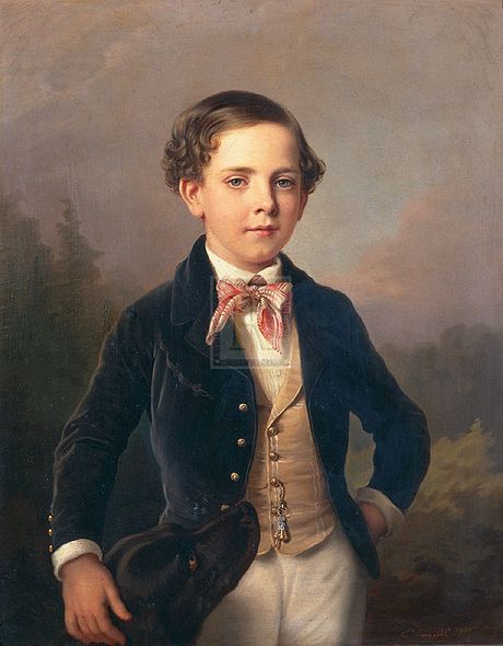 Eduard Ritter Von Engerth Hand Numbered Limited Edition Print on Paper :"The Young Master"