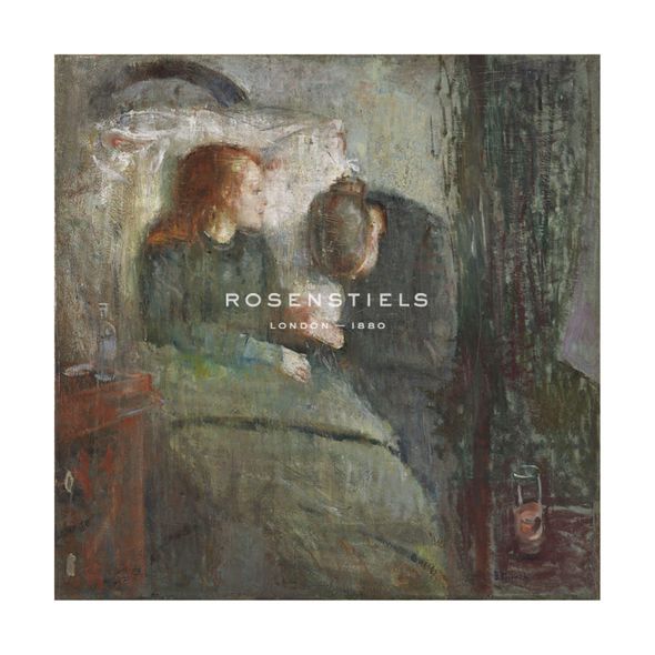 Edvard Munch Hand Numbered Limited Edition Print on Paper :"The Sick Child"