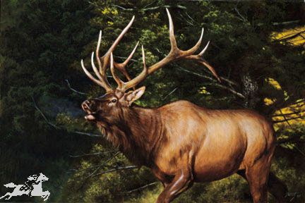 Edward Aldrich Handsigned & Numbered Limited Edition Print:"A Call To The Rivals"