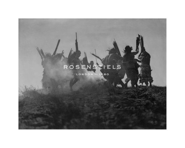 Edward Sheriff Curtis Hand Numbered Limited Edition Print on Paper :"Dancing To Restore An Eclipsed Moon"