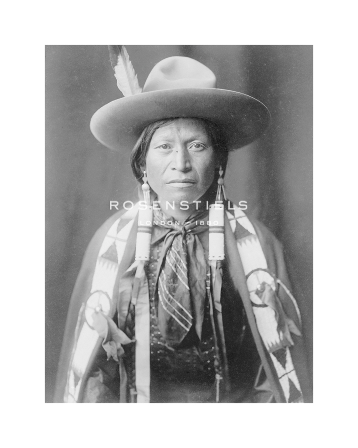 Edward Sheriff Curtis Hand Numbered Limited Edition Print on Paper :"Jicarilla Cowboy"
