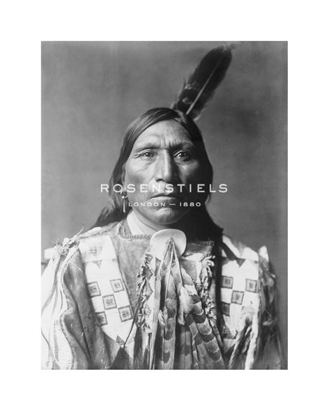 Edward Sheriff Curtis Hand Numbered Limited Edition Print on Paper :"Little Hawk"