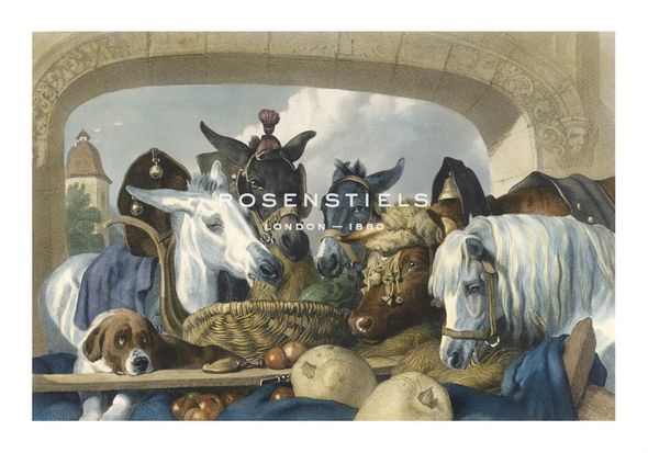 Edwin Landseer Hand Numbered Limited Edition Print on Paper :"Geneva Convention"