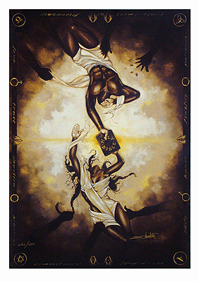 Edwin Lester Artist Signed Limited Edition Pint:"What God Has Joined"