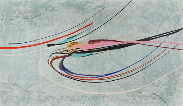 Elba Alvarez Limited Edition Mixed Media Serigraph on Paper:"Daetsty"