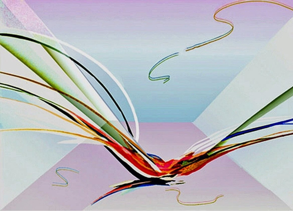Elba Alvarez Limited Edition Mixed Media Serigraph on Paper:"Adele"