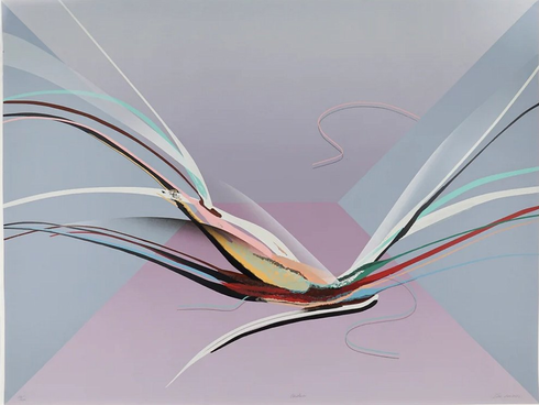 Elba Alvarez Limited Edition Serigraph on Paper:"Carolina" Elba Alvarez Limited Edition Serigraph on Paper:"Carolina"