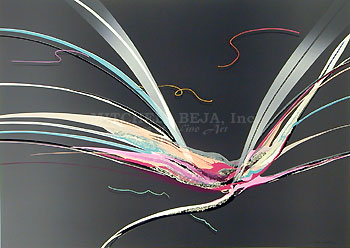 Elba Alvarez Limited Edition Serigraph on Paper:"Jericho"