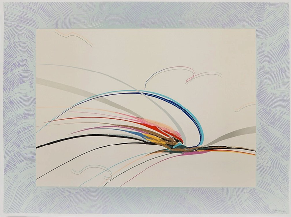 Elba Alvarez Limited Edition Mixed Media Serigraph on Paper:"Julia"