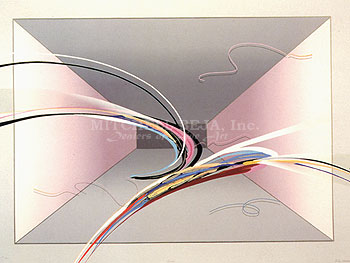 Elba Alvarez Limited Edition Serigraph on Paper:"Wade"